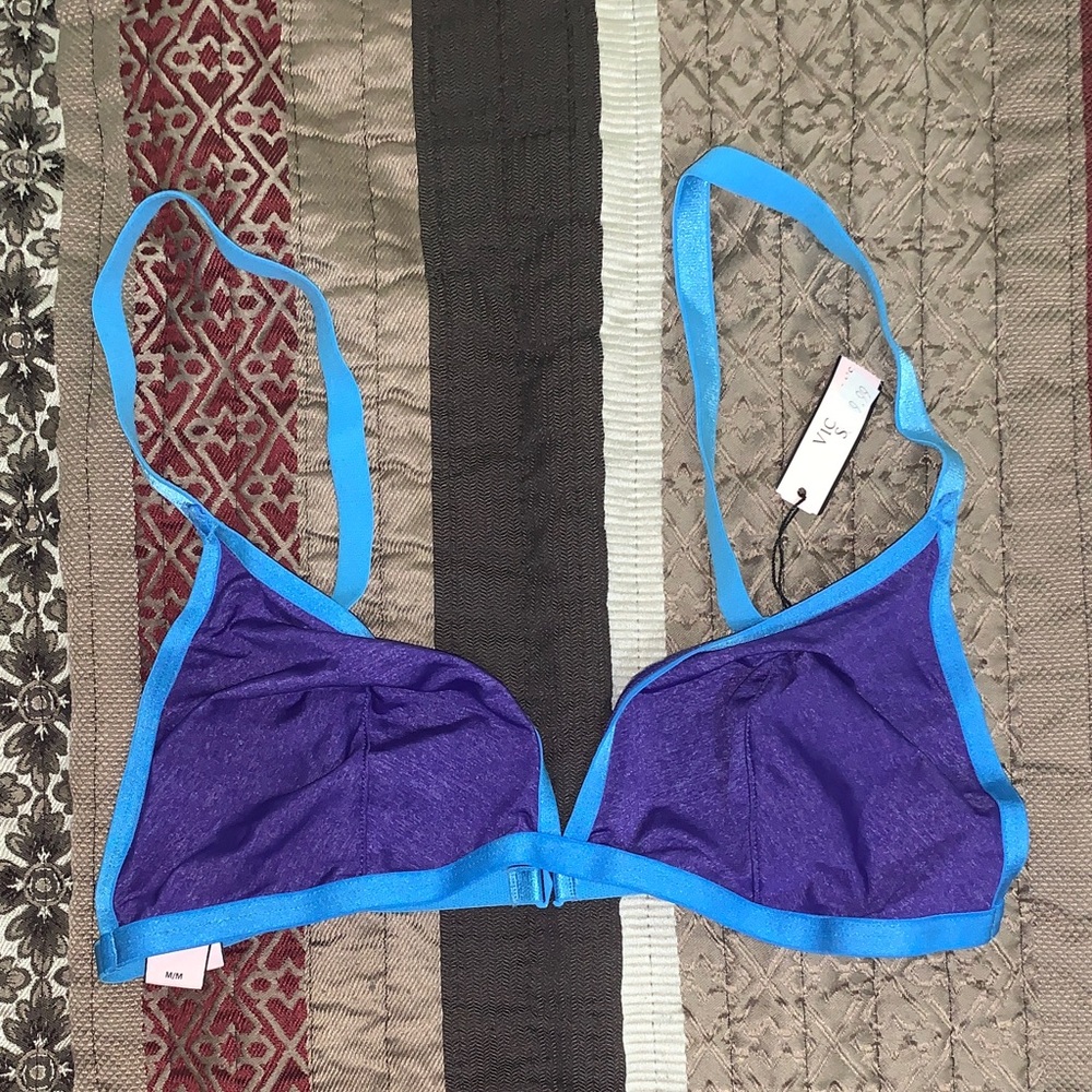 Victoria's Secret Purple and Blue Bra